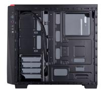 Carbide SPEC-04 Tempered Glass - Midtowermodel - ATX - Tempered Glass - geen voeding (ATX) - USB/Audio - thumbnail