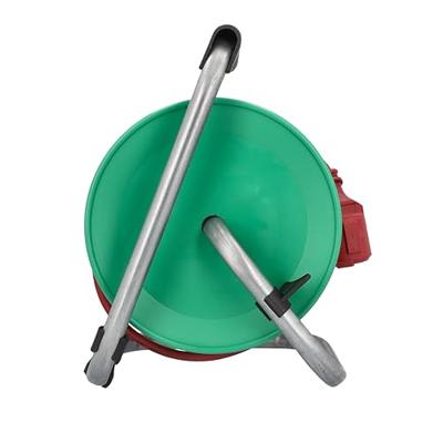 AS Schwabe 12236 Kabelhaspel 25.00 m Rood Randaarde rubberen stekker