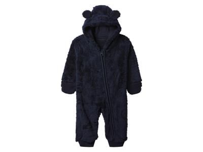 lupilu Baby fleece onesie (Marineblauw, 86/92)