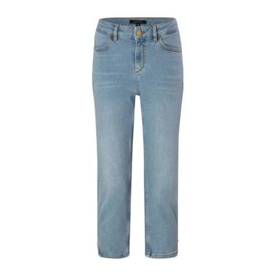 comma slim fit capri jeans blauw
