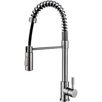 Wiesbaden Floyd RVS Keukenkraan met Coldstart en Handdouche - thumbnail