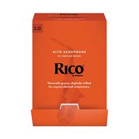 D&apos;Addario Woodwinds RJA0120-B50 Rico Altsaxofoonriet, 2.0, 50-Pack, Unfiled - thumbnail