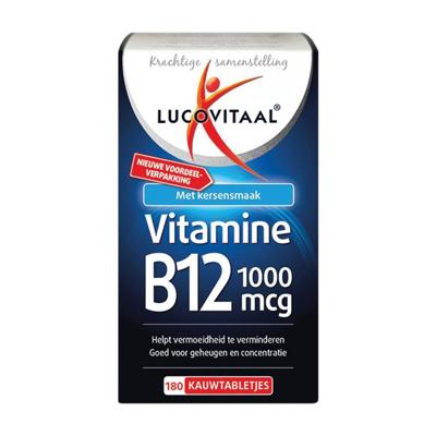 Vitamine B12 1000mcg 180 Kauwtabletten