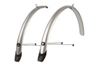 Pol Spatbordset 28"/ 51mm isport towny - zilver - thumbnail