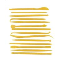 28 stuks mini fondant styling gravure groep tools cake gravure pen (geel) - thumbnail