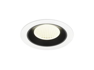 SLV InbouwspotNuminos M wit/zwart 4000K - 40gr - 1009643