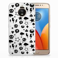 Silicone Back Case Motorola Moto E4 Plus Silver Punk - thumbnail