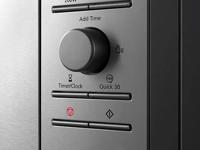 Magnetron met Grill Panasonic NNJ19KSMEPG 20L Zilverkleurig Staal 800 W 20 L - thumbnail