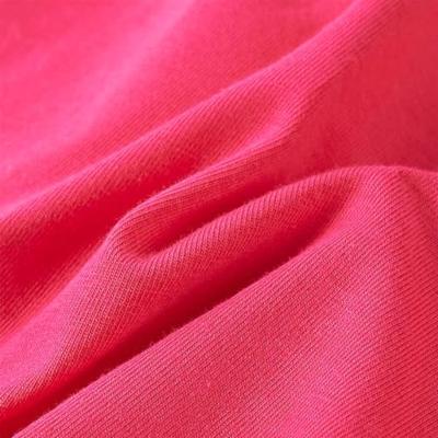 Kindershirt met lange mouwen pauw 92 felroze