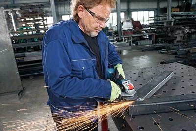 Bosch Professional X-LOCK GWX 18V-10 haakse slijper zonder accu + L-BOXX - 06017B0101 - thumbnail