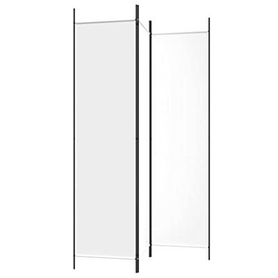 Kamerscherm met 3 panelen 150x200 cm stof wit Kamerscherm met 3 panelen 150x200 cm stof wit