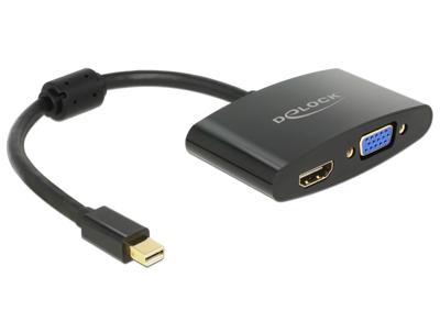 DeLOCK Mini Displayport > VGA/HDMI adapter