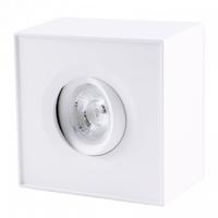 Armatuur vierkant 126x126x82 mm Wit 9W 2000k tot 2800k 620 lumen DIM to WARM - thumbnail