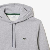Lacoste Hooded Trainingspak Heren Grijs - Maat M - Kleur: Grijs | Soccerfanshop - thumbnail