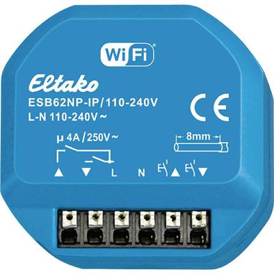 Eltako ESB62NP-IP/110-240V Jaloezie- en rolluikactor Draadloos Schaduwelement Inbouw (in muur)