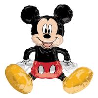 Folieballon Mickey Mouse Zittend 45cm - thumbnail