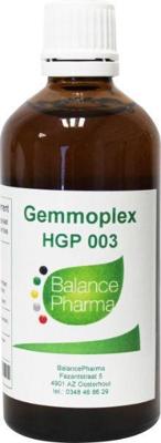 Balancepharma HGP003 Gemmoplex galblaas 100 Milliliter Balancepharma HGP003 Gemmoplex galblaas 100 Milliliter
