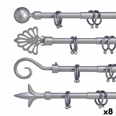 Stang voor Gordijnen Gift Decor Uitschuifbaar (8 Stuks)