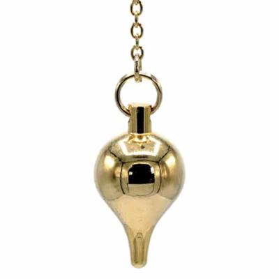 Pendel Messing Druppel Goudkleurig