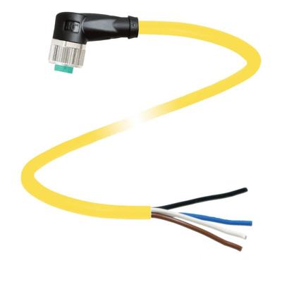 Pepperl+Fuchs 456403 Sensor/actuator connector, geassembleerd Aantal polen (sensoren): 4 2 m 1 stuk(s)