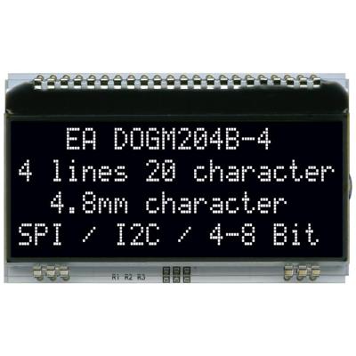 DISPLAY VISIONS 7-segments-display 4.80 mm 3.3 V, 5 V Aantal cijfers: 4 EADOGM204S-A DISPLAY VISIONS 7-segments-display 4.80 mm 3.3 V, 5 V Aantal cijfers: 4 EADOGM204S-A