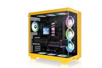 Thermaltake View 380 XL TG ARGB Midi Tower Geel - thumbnail