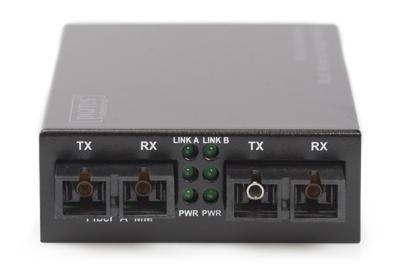 Digitus DN-82124 Mediaconverter IEEE 802.3z 1000BASE-SX, SC Duplex 1000 MBit/s Digitus DN-82124 Mediaconverter IEEE 802.3z 1000BASE-SX, SC Duplex 1000 MBit/s