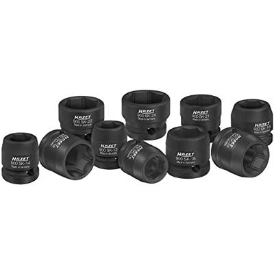 Hazet 900SK/10 Dopsleutelinzetset Vierkant, 1/2 (12.5 mm) 10-delig