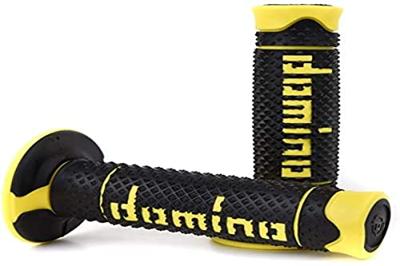 Domino rubber handvat "a260 rubber grip a260 bw/ge 120mm closed