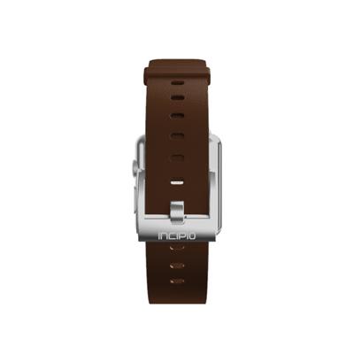 Incipio Premium lederen band voor alle 38 mm Apple Watch modellen / Watch Series 2 / Watch Series 3 / Nike+ [Apple Watch | Apple Watch Sport | Apple Watch Edition] - donkerbruin