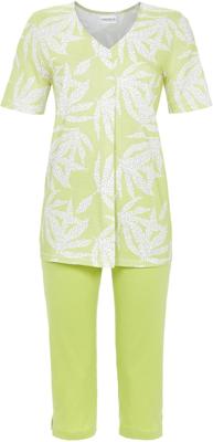 Elegante flora pyjama groen