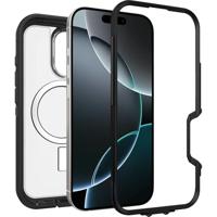 Otterbox Defender XT Backcover Apple iPhone 16 Pro Zwart, Transparant MagSafe compatible, Stootbestendig - thumbnail