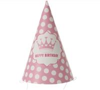 Set Feestversiering 1e Verjaardag - Roze/Meisje, 9dlg. - thumbnail