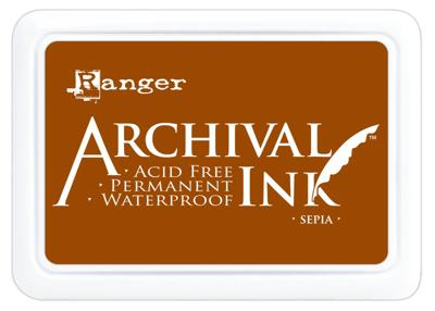 Ranger Ink Ranger • archival ink pad sepia