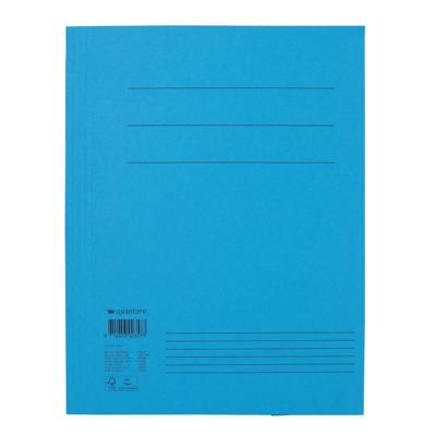 Dossiermap quantore a4 300gr blauw