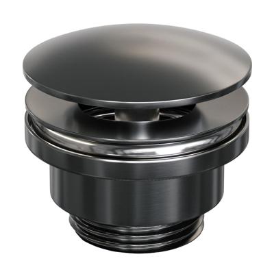 Brauer Altijd Open Waste - Gunmetal Geborsteld Pvd