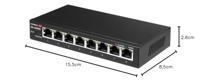EDIMAX GS-5008E Netwerk switch 8 poorten 16 GBit/s - thumbnail