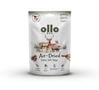OLLO Air-Dried Game strips - traktatie voor hond - 80g - thumbnail