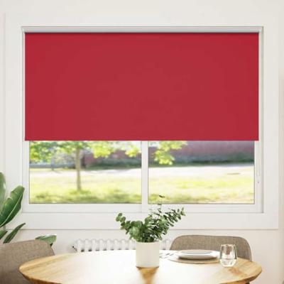 VidaXL Rolgordijn verduisterend 164,4 x 175 cm stofbreedte 160 cm rood
