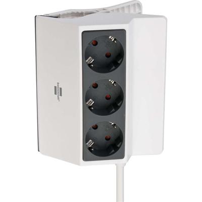 Brennenstuhl Klembare stekkerdoos 3-voudig 3m | H05VV-F 3G1,5 wit/antraciet - 1150070 Brennenstuhl Klembare stekkerdoos 3-voudig 3m | H05VV-F 3G1,5 wit/antraciet - 1150070
