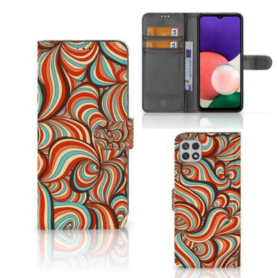Samsung Galaxy A22 5G Hoesje Retro Samsung Galaxy A22 5G Hoesje Retro
