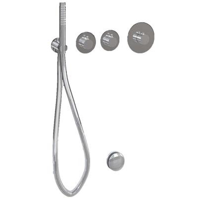 Badkraanset Wiesbaden Dreams met Inbouwdeel en Badoverloop Chroom Badkraanset Wiesbaden Dreams met Inbouwdeel en Badoverloop Chroom