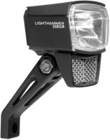 Koplamp Trelock LS 805-T Lighthammer 80 Lux voor dynamo - zwart - thumbnail