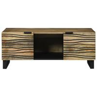 Salontafel Bruin en zwart 100 x 54 x 40 cm - thumbnail