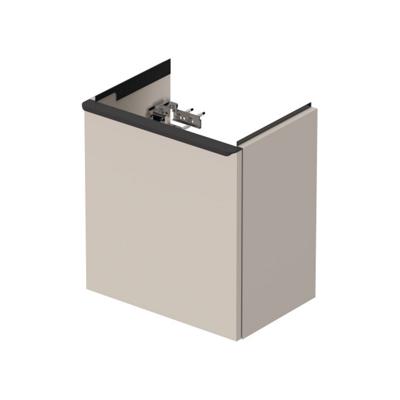 Fonteinkast Duravit D-Neo Wand 410x274x440 mm Links Mat Taupe Duravit