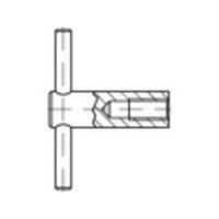 TOOLCRAFT 137860 Knevelmoer M12 DIN 6305 Staal Gebruineerd 1 stuk(s) - thumbnail