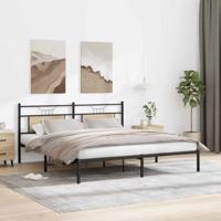 Bedframe zonder matras hout sonoma eikenkleurig 160x200 cm - thumbnail