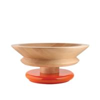 Alessi Twergi Centrepiece schaal oranje - thumbnail