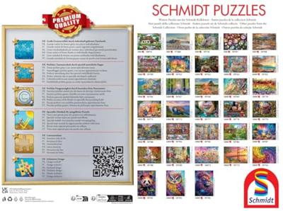 Feathers, Coats and Flowers Puzzel 1000 Stukjes