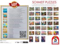 Feathers, Coats and Flowers Puzzel 1000 Stukjes - thumbnail